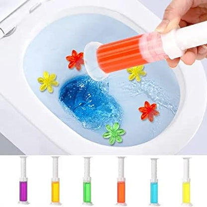 Toilet Cleaning Stamp Gel Toilet Injection Gel Flower