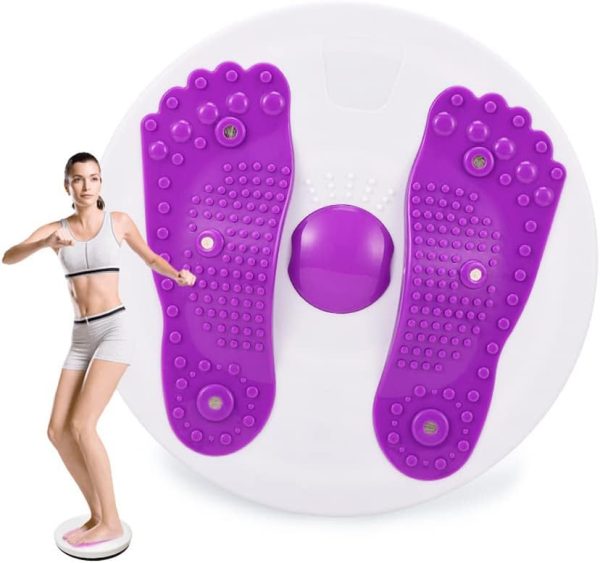 Twisted Waist Plate For Adult – Non-slip Fitness Sports Waist