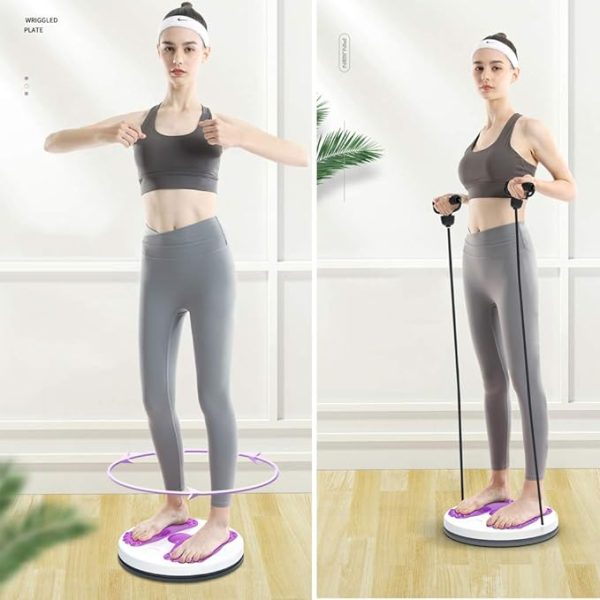 Twisted Waist Plate For Adult – Non-slip Fitness Sports Waist