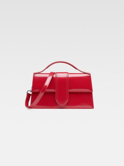 Women’s Pu Leather Plain Hand Bag