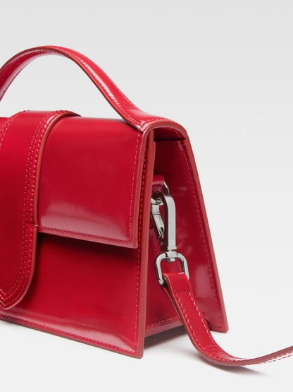Women’s Pu Leather Plain Hand Bag