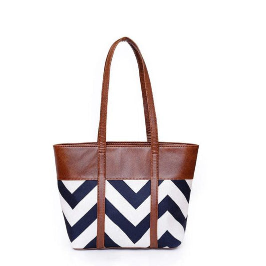 Women’s Pu Leather Printed Tote Bags