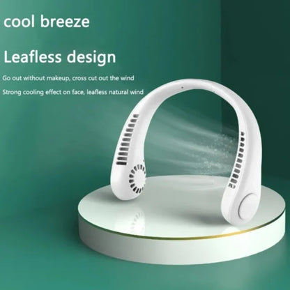 X5 Leafless Hanging Neck Fan With Adjustable Neck Band